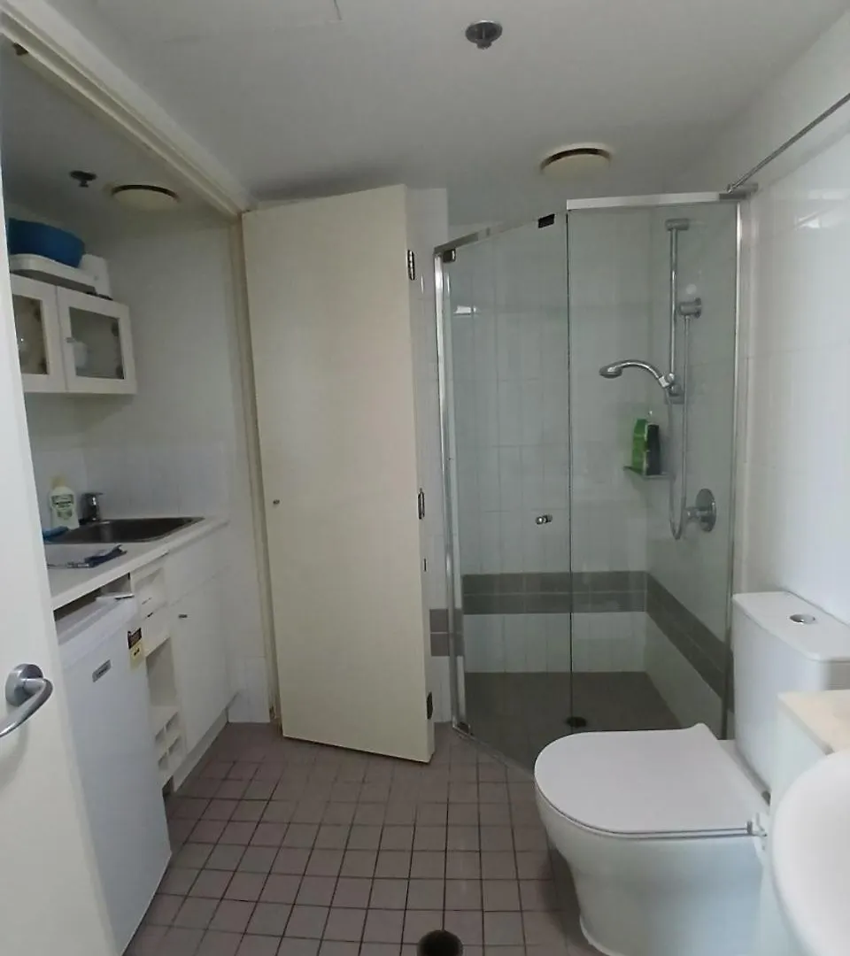 イン 1 Bed Studio Apartment Near Eagle Street ブリスベン